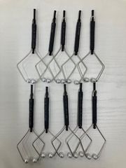 ボビンホルダー 黒 ブラック 10本 まとめ売り 釣り フィッシング アウトドア