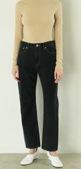 CLANE クラネ　THUMB DENIM PANTS サイズ1   S   黒　ブラック　デニム パンツ