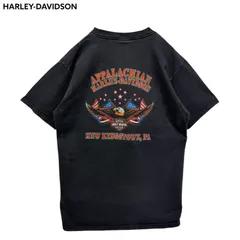 HARLEY-DAVIDSON Print T-shirt Tee メキシコ製 ハーレーダビッドソン 両面プリント Tシャツ 古着