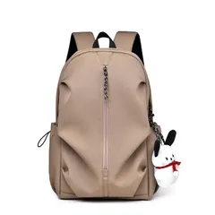 [SOOWER] リュック バックパック 人気 おしゃれ カジュアルリュック 通学 軽量 防水 丈夫 出張 大容量 盗難防止 6色 (2モデル-グレー) 1