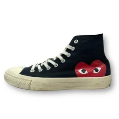 PLAY COMME des GARCONS CONVERSE 1CK71 CHUCK TAILOR ALL STAR Hi ハート ハイカット スニーカー プレイコムデギャルソン コンバース 27cm 77855A1