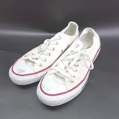◇ Θ CONVERSE コンバース ローカット スニーカー シューズ サイズ24.0 ホワイト レディース E  【1503060022092】