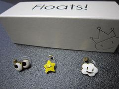 ３個セット Floats ! フロート トゥーリング フットリング フリーサイズ エトワール ニュアージュフェイス  ボーイズアイズ 【美品】MO11031TUD【Shops 匿名配送】