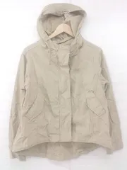 ◇ classicalelf クラシカルエルフ シンプル カジュアル 長袖 ブルゾン ジャケット サイズM ベージュ系 レディース P 