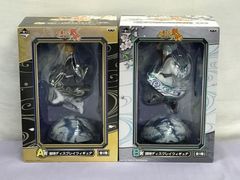 【未開封/箱イタミ有】一番くじ 銀魂～金／銀～ A賞 金時 / B賞 銀時ディスプレイフィギュア 2点 セット 707 Ichiban Kuji Gintama ~Gold/Silver~