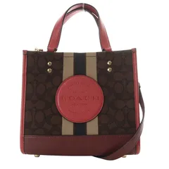 【美品】COACH コーチ デンプシー赤2wayかごトートショルダーバッグ 新品】COACHコーチデンプシー赤2wayかごトートショルダーバッグ