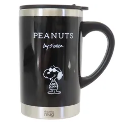 スヌーピー マグカップ スリムサーモマグ JOE COOL ピーナッツ 大西賢製販 保冷 保温 フタ 蓋付き キャラクター グッズ 