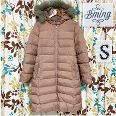 美品B:MING by BEAMS ベージュダウンジャケット B:MING by BEAMS ベージュ ダウンジャケット Lサイズ