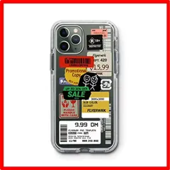 iPhone12ProMax_ピクチャーカラーB [AINONE] iPhone12ProMax ケース おしゃれ ステッカー ラベルタイプ ロゴ