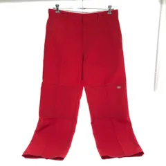 □□Dickies ディッキーズ ダブルニー ワークパンツ SIZE 36 85283 レッド