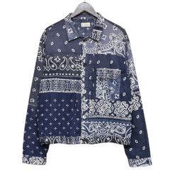 KAPITAL　キャピタル　2019SS　Bandana Patchwork 1st Jacket　バンダナパッチワークシャツジャケット　K1904LJ077　8054000206889