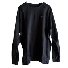 YR6 Under Armour アンダーアーマートレーナー スウェット ブラック 古着  メンズ XXL
