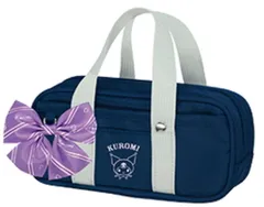 クラ【送料無料】【サンリオキャラクターズ】スクバ風ペンケース【クロミ】【ポーチ】【ペン入れ】【筆箱】【収納】【文房具】【学校】【勉強】【雑貨】【グッズ】【かわいい】