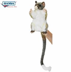 HANSA 7357 ハンドパペット ブラッシュテイルポッサム 45cm フクロギツネ BH357 操り人形 ぬいぐるみ ハンサ もふもふ クリスマス 誕生日 プレゼント 動物 アニマル 置物 人形 フィギュア 大きい マスコット 実物大 大型