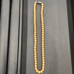 本真珠ネックレス　6mm玉