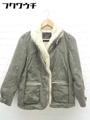 ■ ◎ Ray BEAMS レイビームス ボア 中綿ライナー付き  ジャケット  カーキ レディース  【中古】 【1002798507746】