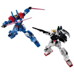 【中古】食玩 トレーディングフィギュア 機動戦士ガンダム Gフレーム EX04 ブルーディスティニー2号機＆ブルーディスティニー3号機セットのサムネイル