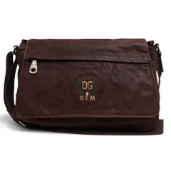 極美品✨DOLCE & GABBANA ショルダーバッグ レザー ダークブラウン ドルチェ&ガッバーナ(Dolce & Gabbana) レディース,メンズ