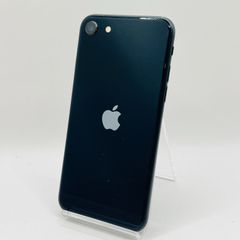au iPhone SE3 64GB MMYC3J/A ミッドナイト　SIMロック解除済み　利用制限〇　動作確認済み
