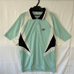 【新品・限定品】YONEX バドミントン 　10079　ユニポロシャツ　アクアミント　L
