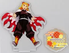 【中古】雑貨 煉獄杏寿郎 アクリルマスコット 「鬼滅の刃 全集中展 -無限列車編・遊郭編-」