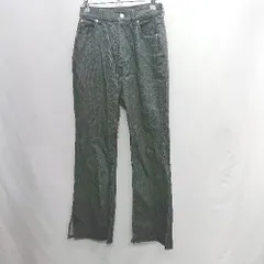 ◇ LOWRYS FARM ローリーズファーム ストレートデニムパンツ サイズS ブラック レディース E  【1406050080693】