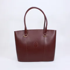 激レア 美品 Cartier カルティエ マストライン トートバッグ 大容量 希少✨カルティエ マストライン 大容量 レザー 本革 トート
