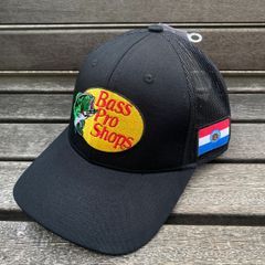 ラスベガス限定・新品】Bass Pro Shops ブラックメッシュキャップ