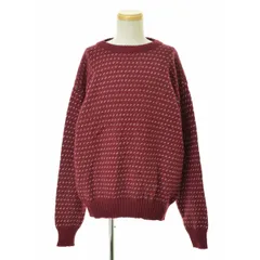 【EDDIEBAUER】80s～ バーズアイ長袖ニットセーター