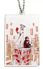 【中古】キーホルダー パッケージイラスト アクリルキーホルダー 「Switchソフト 5分後に意外な結末 モノクロームの図書館」 あみあみ購入特典