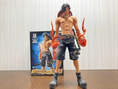 【希少】未開封　ワンピースフィギュア　印刷ズレ　エース　マスターズピース 希少】未開封ワンピースフィギュア印刷ズレエースマスターズピース