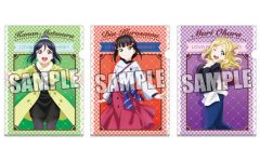 [중고] 클리어 파일 3학년 A4 클리어 파일 3장 세트 [러브라이브! 선샤인!! The School Idol Movie Over the Rainbow]
