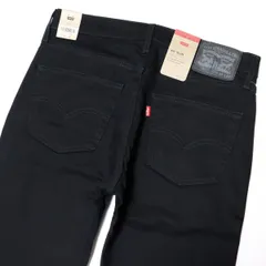 ★リーバイス Levis 511 SLIM 新品 ストレッチ スリム ストレート ジーンズ デニム パンツ 黒 36インチ [04511-0168-36] 四 参★QWER★