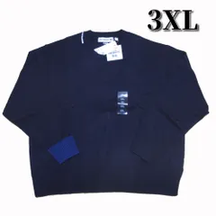 【送料無料★匿名配送★新品】Uniqlo X Anya Hindmarch Premium Lamb Crew Neck Sweater Navy ユニクロ X アニヤ ハインドマーチ プレミアム ラム クルー ネック セーター ネイビー(3XL)