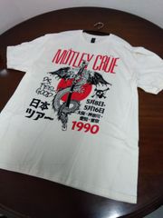 MÖTLEY CRÜE / Motley Crue / モトリー・クルー 『DR. FEELGOOD 日本ツアー』 正規品ロックTシャツ（新品） XLサイズ