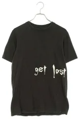 ナンバーナイン 05SS GET LOSTプリントダメージ加工Tシャツ メンズ 2