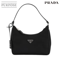未使用 展示品 プラダ PRADA Re-Edition 2005 ミニバッグ ハンド バッグ ナイロン サフィアーノレザー ブラック 1NE204 Mini Bag 90281895