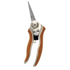 高儀(Takagi) コルク柄 コンパクト ステンレス 芽切鋏 170mm 最大切断径 約φ5mm(刃元) さびにくい 手に優しく馴染む 握りやすい 観葉植物 多肉植物 芽 小枝 庭木 剪定 園芸用ハサミ 園芸ハサミ 剪定バサミ 剪定ばさみ ストッパー 高儀 
