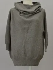 アダムエロペ ADAM ET ROPE' タートル ニット アンゴラカシミヤ混 38サイズ ブラウン レディース j_p F-M12273