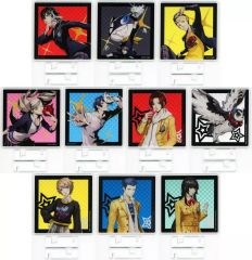 [중고] 코스터 전 10종 세트 [페르소나 5 자로얄 & 페르소나 5The Phantom X×Animax Cafe+ 트레이딩 아크릴 코스터 스탠드]