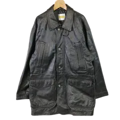 羊革 INTERMEZZO ジャケット ブラック メンズ 冬 ３L　b012