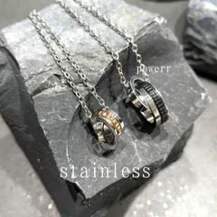 ピンクゴールド　銀　シルバー　ブラック　ペアネックレス　ステンレス　プレゼント