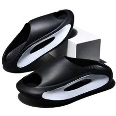 厚底 サンダル 5cm 軽量 クッション EVA リカバリー スリッパ 男女兼用 ビーチ 室内 外履き