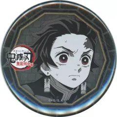 【中古】バッジ・ピンズ 竈門炭治郎(汗) 57mm缶バッジ 「劇場版 鬼滅の刃 無限列車編×ufotable DINING 第4期」 お楽しみくじ景品