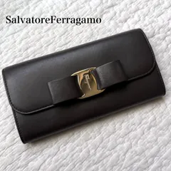 未使用級　Ferragamo サルバトーレフェラガモ ラウンドファスナー長財布 2025年最新】[サルヴァトーレ フェラガモ] Salvatore Ferragamo 財布