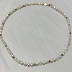 pala jewelry フットボールチェーン パールネックレス - メルカリ