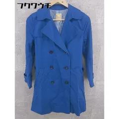 ◇ ◎ BEAMS HEART ビームス ハート ウエストベルト付 トレンチ コート サイズ0 ブルー レディース 【中古】 【1002801852016】のサムネイル