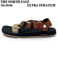 THE NORTH FACE サンダル ザ ノースフェイス スポーツ サンダル ウルトラ ストレイタム ブラウン ブラック 26.0cm NF0A46J9 中古品 ユーズド 匿名配送 アメリカ ブランド 日本国内流通の正規品です ファッション カジュアル