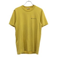 MARNI マルニ 21SS フラワープリントTシャツ HUMU0205P0 イエロー 44