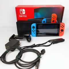 【中古品】Nintendo スイッチ ネオンブルー HAD-S-KABAA〇YR-53255〇